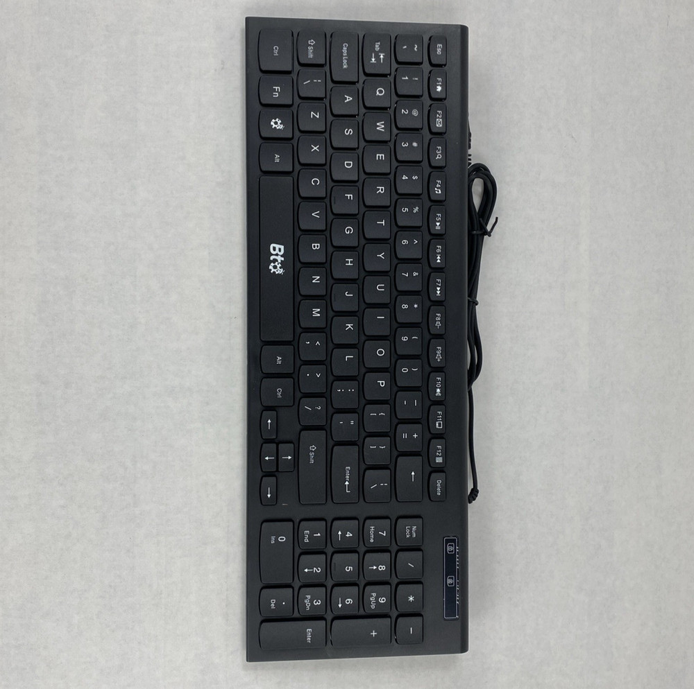 BTO USB Wired Comfortable Keyboard