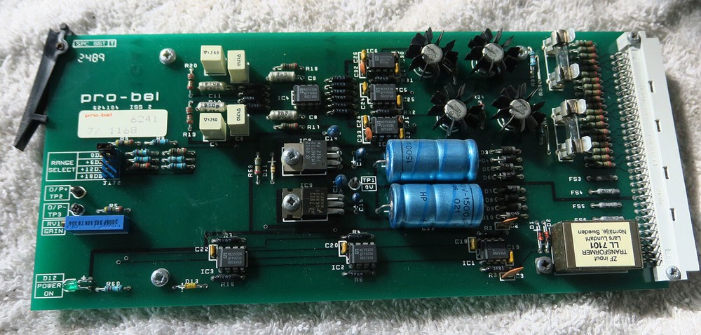 8x ll7101 input lars lundahl transformers on audio cards