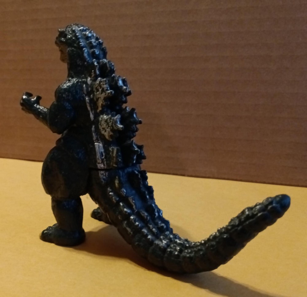 1994 Trendmasters Godzilla About 4” Loose Figure Fixed Pose Non-posable version