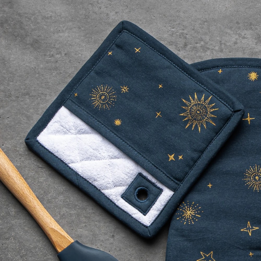 ❄️🎄Thyme & Table Mitts Set (2) Celestal Phom 🎄❄️