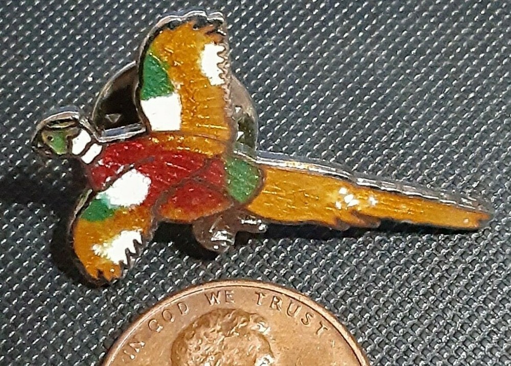 PHEASANT LAPEL HAT PIN Travel Pin