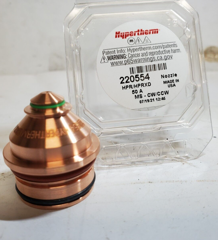HYPERTHERM 50AMP NOZZLE FOR USE WITH HPR260 #220554