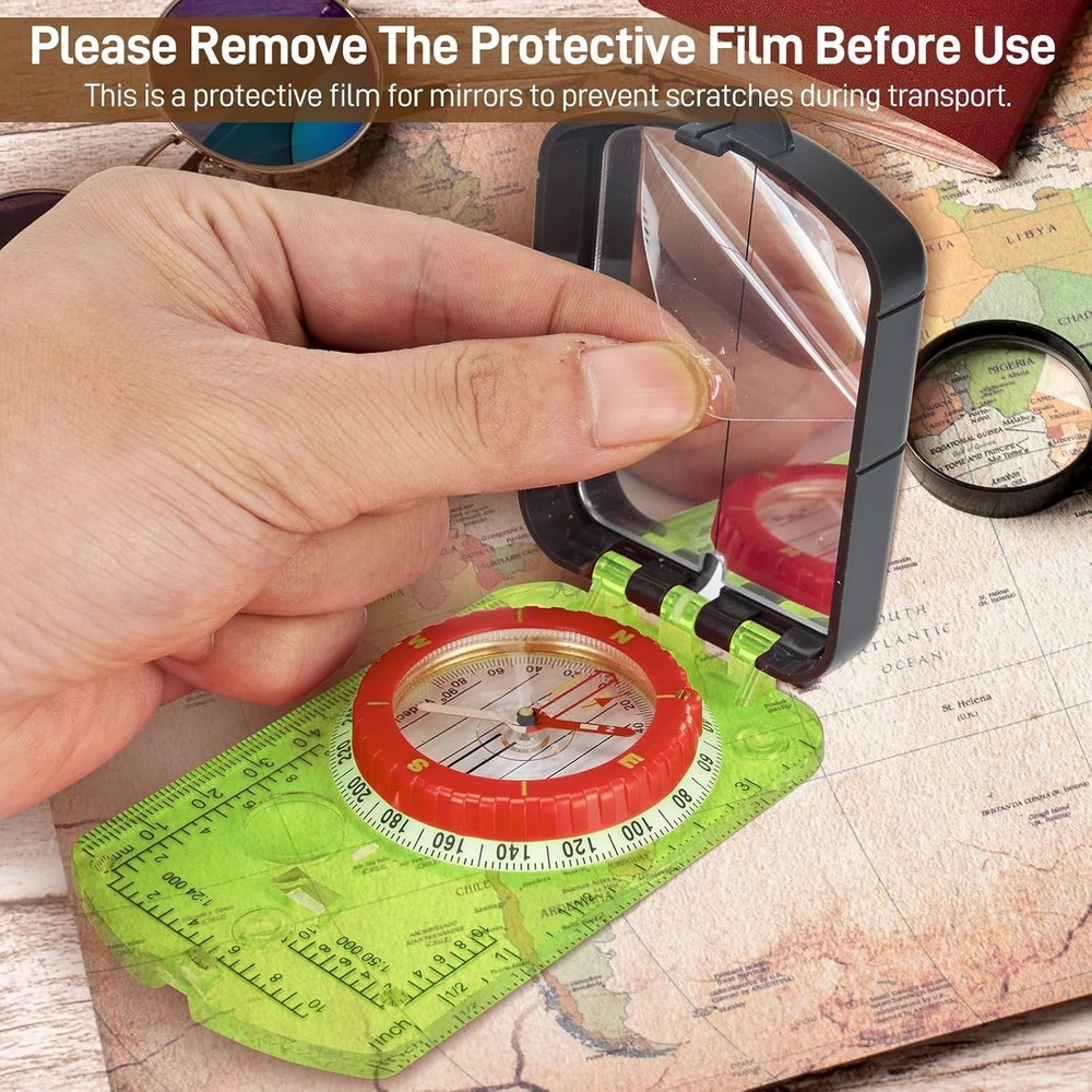 Finest Mirror Compass Outdoor Navigation - Alternative
