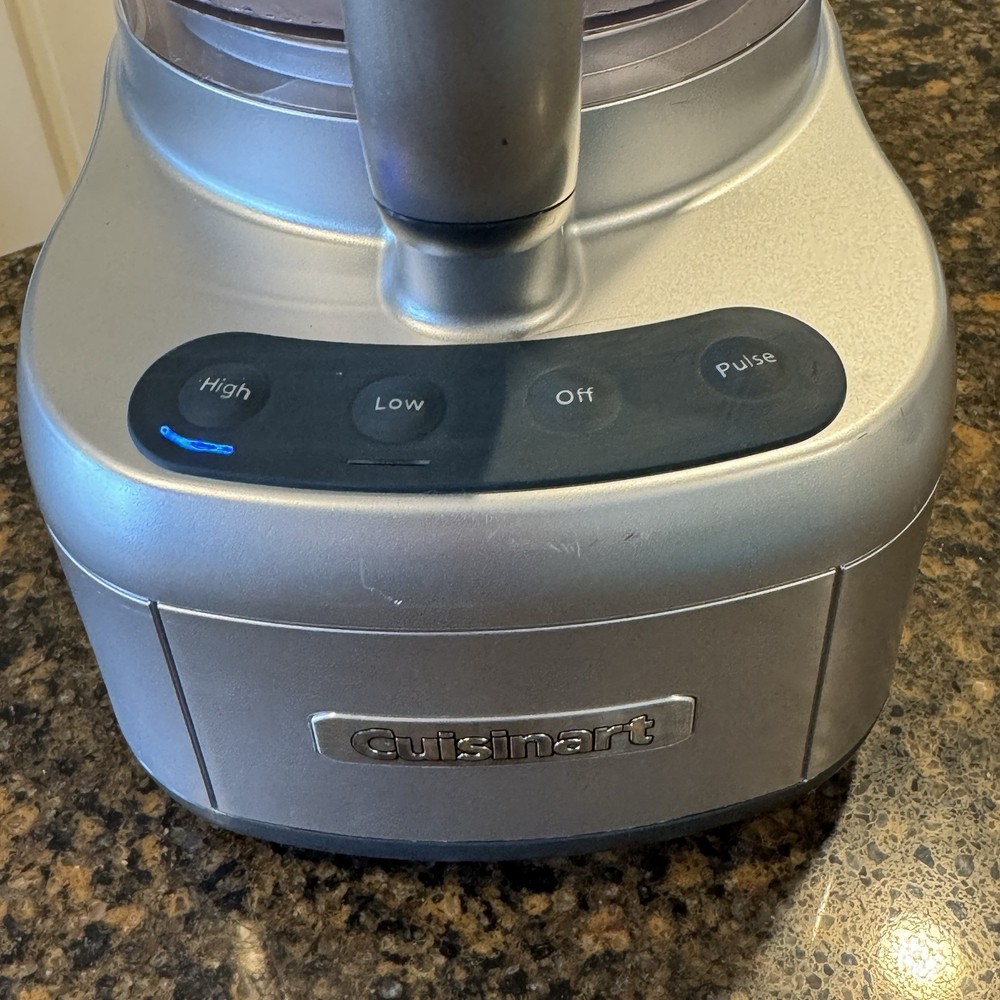 Cuisinart Elemental Food Processor 11 Cup Chopper Silver Model FP-11 TESTED