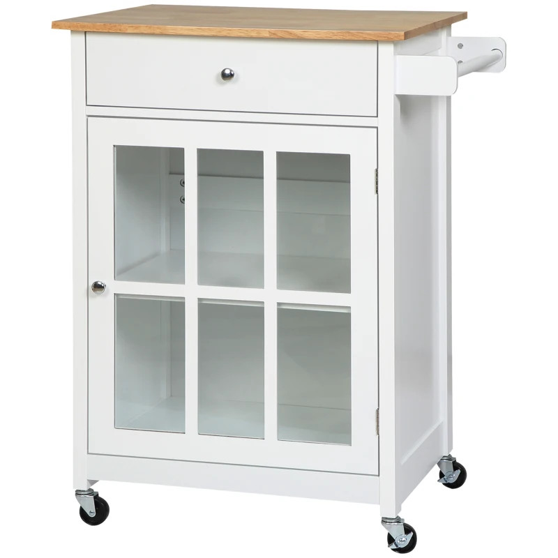 Mobile Kitchen Island,Portable Kitchen Cart