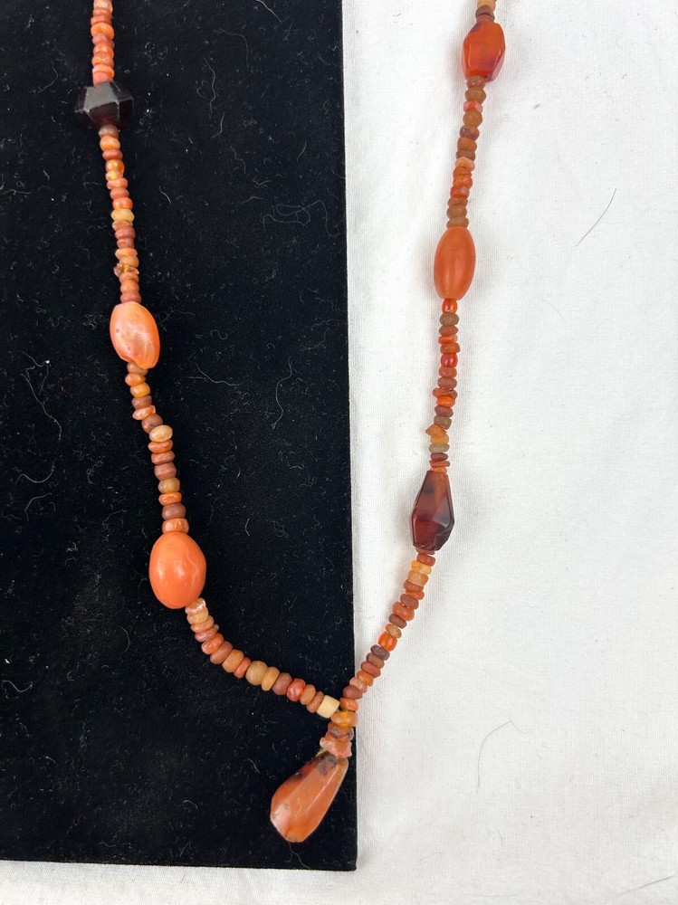 Ancient Bactrian Agate and Carnelian Beads