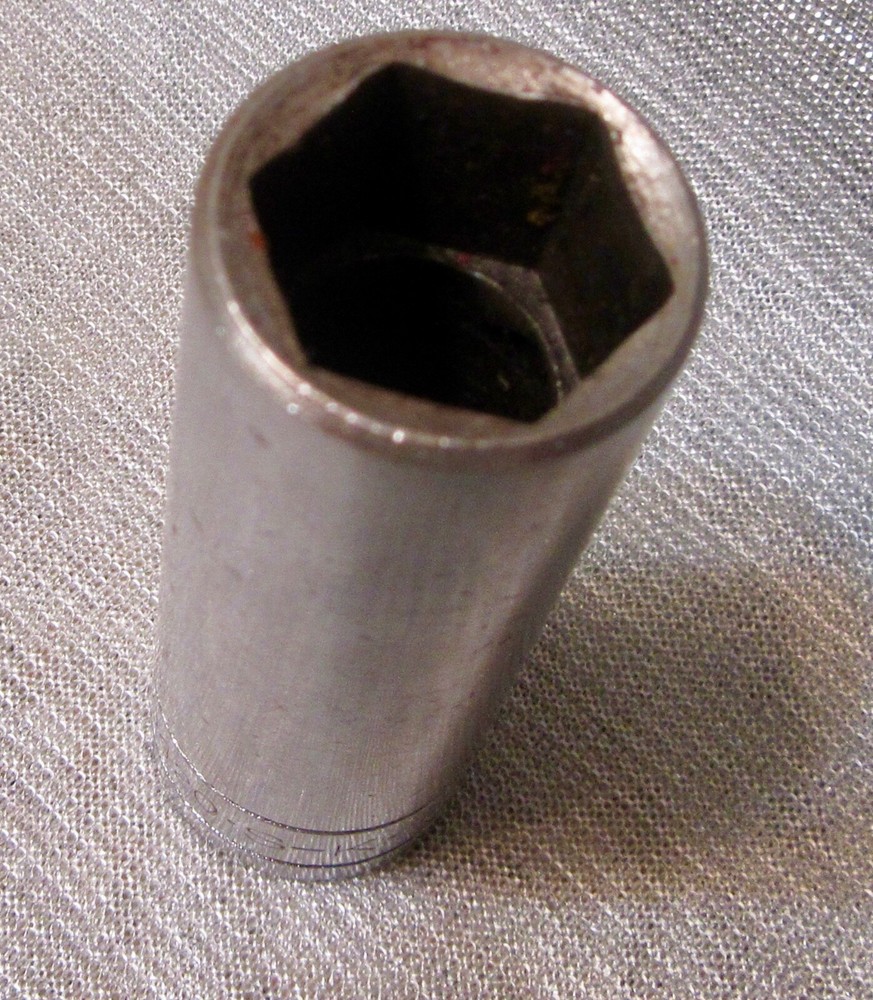 S & K #40420 5/8" 6PT 3/8" Drive Deep Well Socket