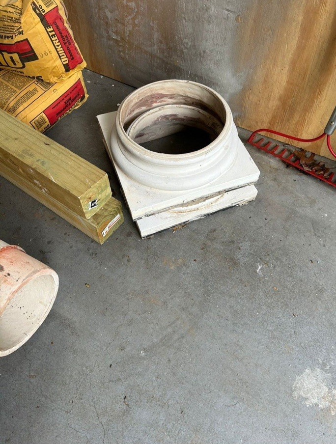 Pair Fluted Porch Columns w/ Base – Exterior Architectural Columns