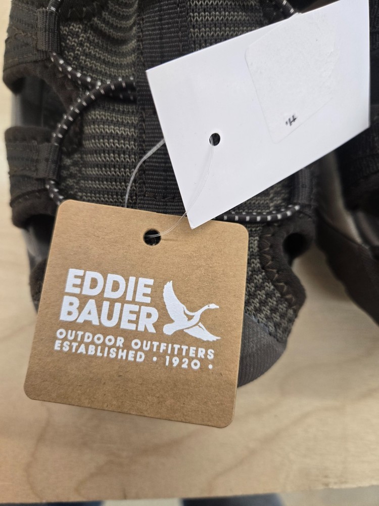 NWT: Eddie Bauer Men's Water Sandals Cedar/Brown Multiple Sizes