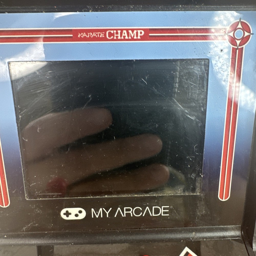 My Arcade Data East Classics Mini Player Karate Champ - Tested & Working!