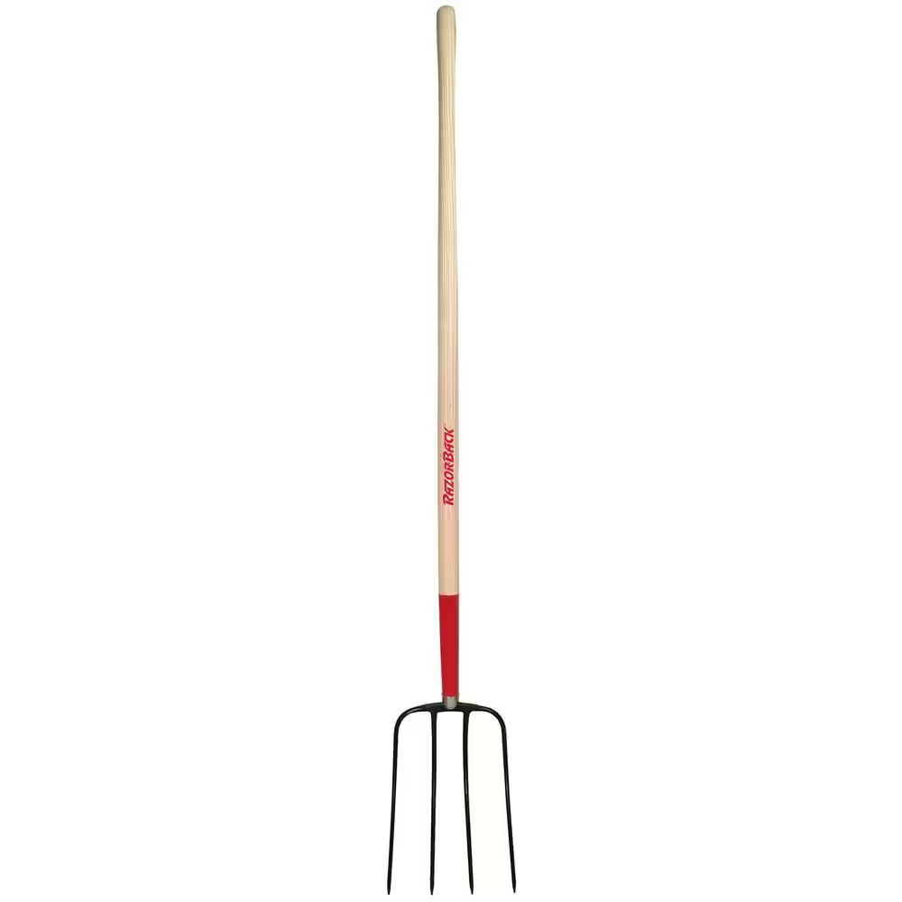 4-Oval Tine Manure Fork