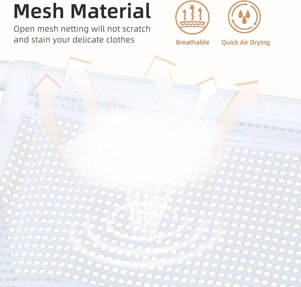 Sweater drying rack, mesh clothes drying rack, stackable clothes drying rack