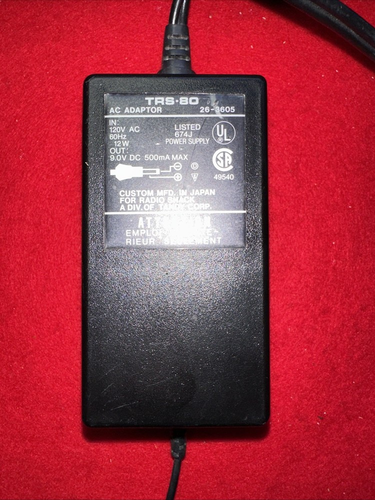 Vtg Sharp PC-1500A Pocket Computer w/ CE-150 Printer/Cassette Interface Turns On