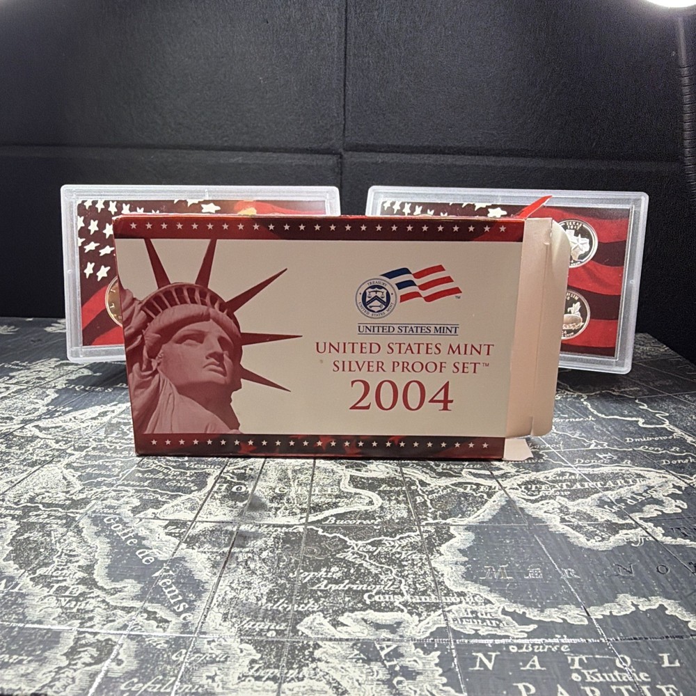 2004 US Mint Silver Proof Set w/OGP/COA