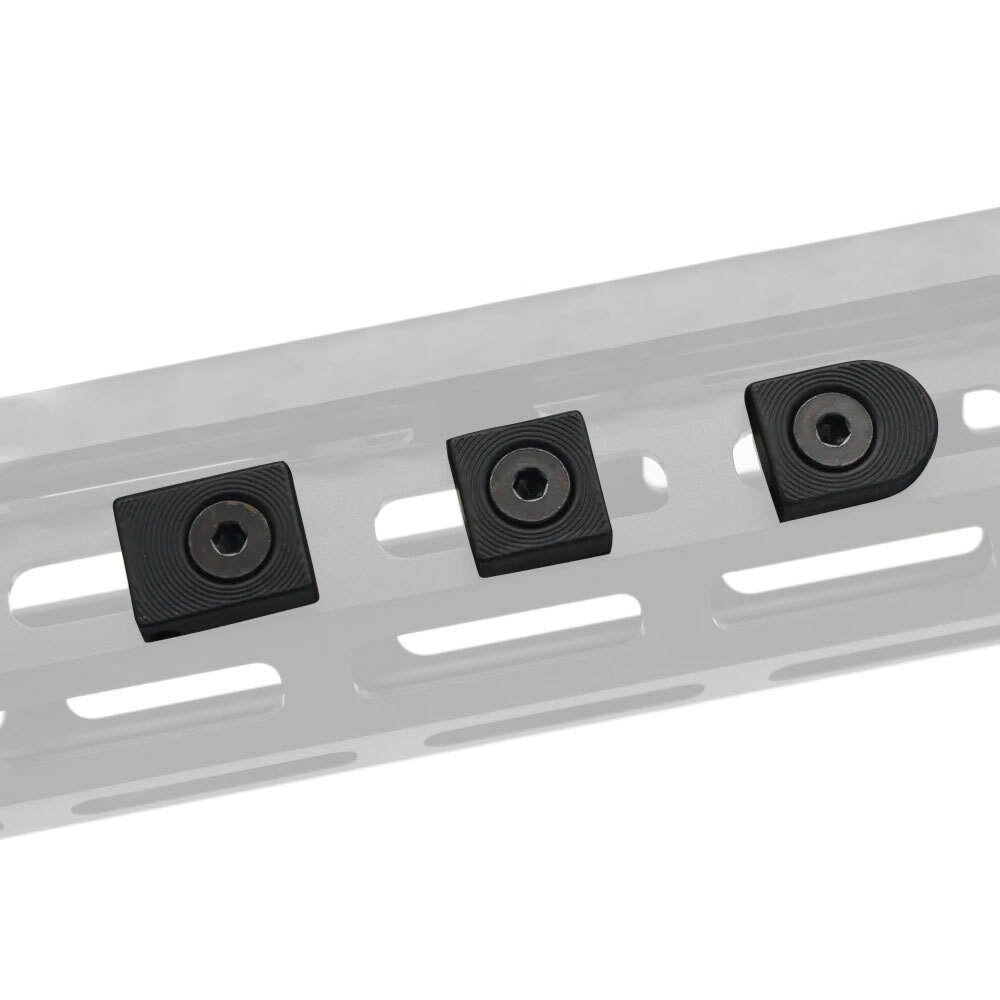 Machine MLOK / Keymod Rail Cover Wire Guide System Cable Management Handguard