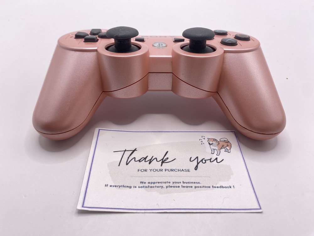 SONY PS3 DUALSHOCK3 Candy Pink Wireless controller Used Game