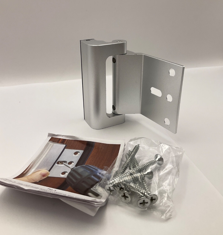 EverPlus Home Security Door Lock with 8 Screws, Childproof Silver