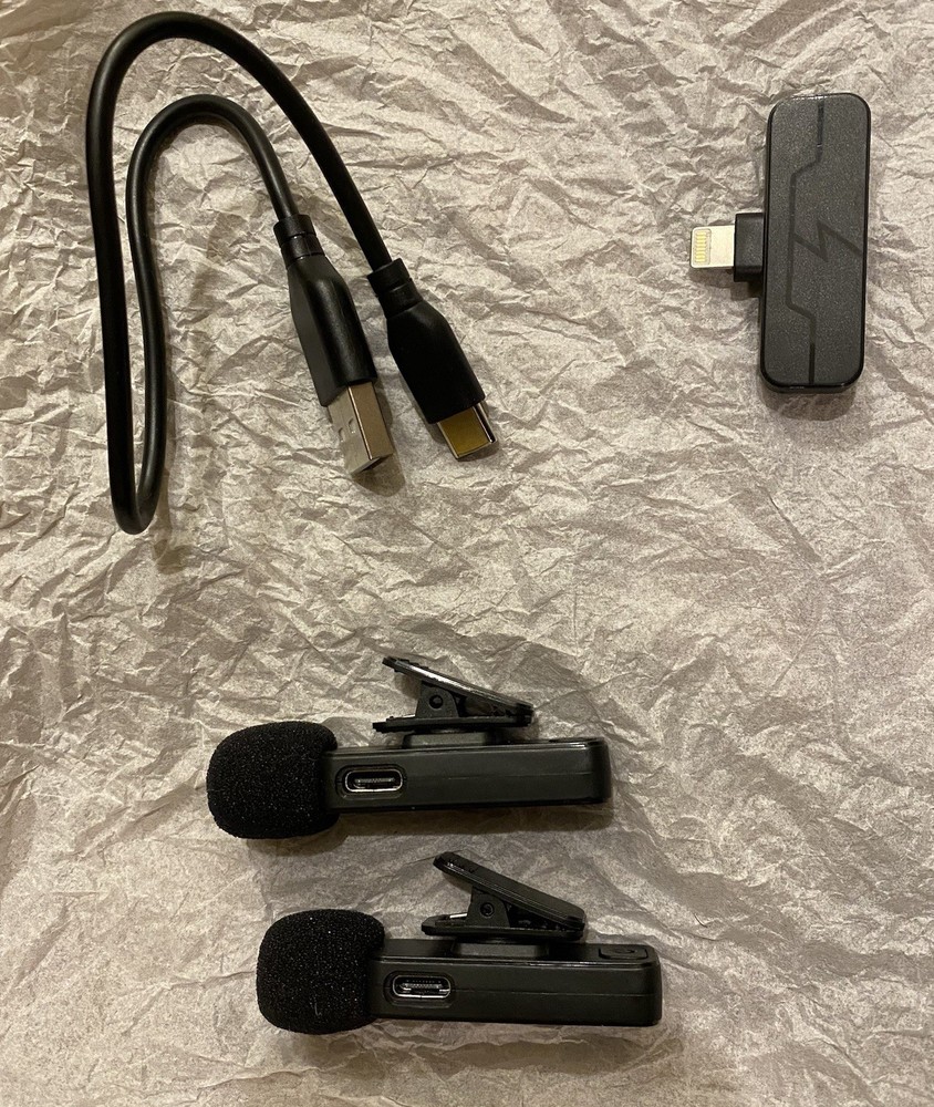 wireless microphone clips iphone