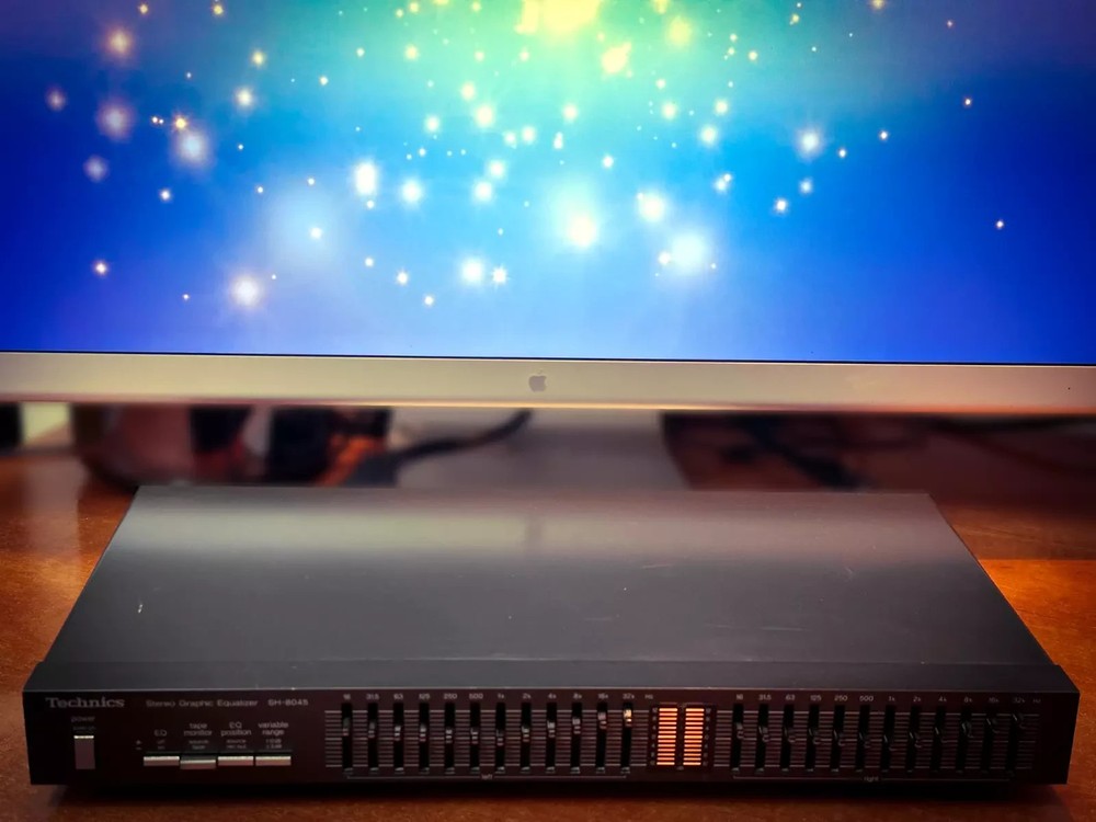 TECHNICS SH-8045 Vintage Stereo Graphic Equalizer
