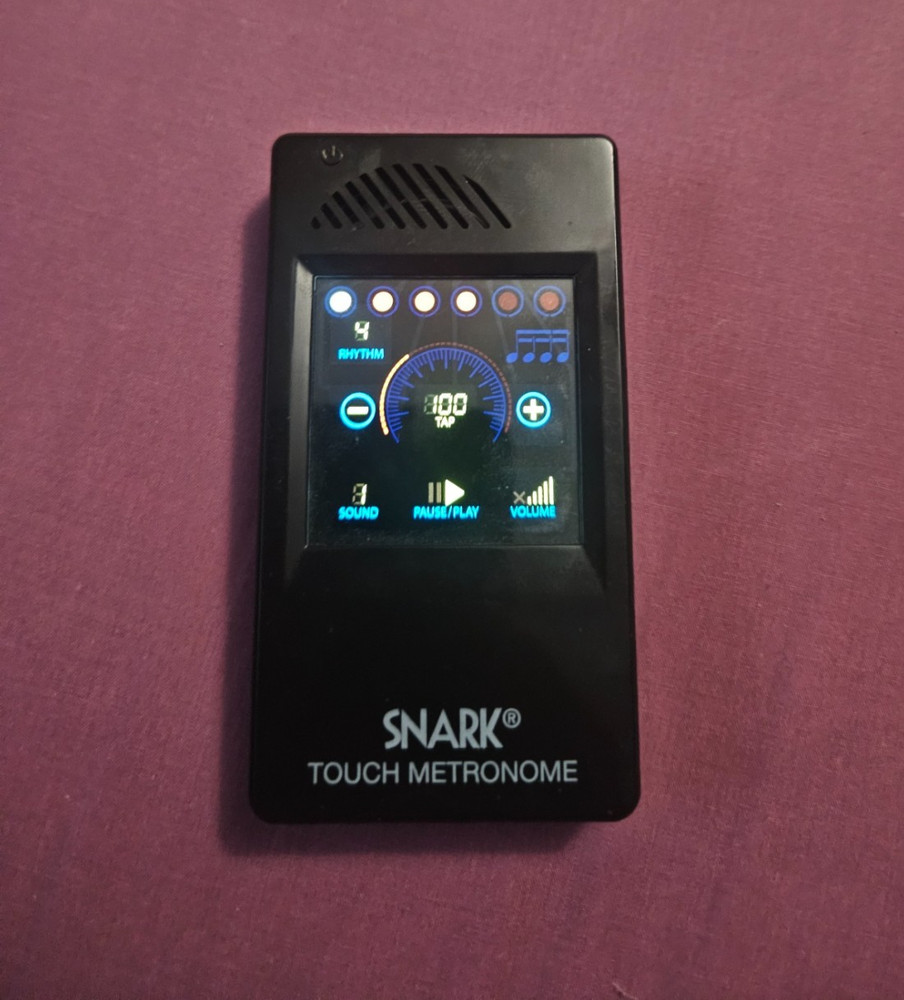 Snark SM1 touch Metronome Black