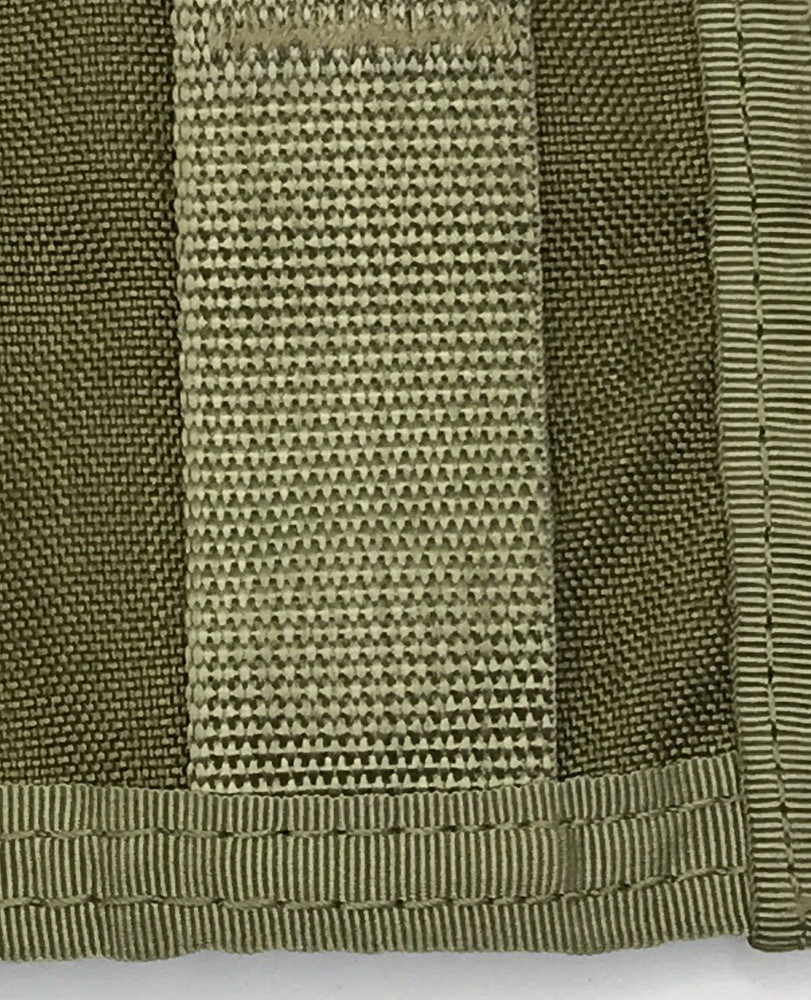 Horizontal Pouch Adapter USGI MOLLE Khaki NOS