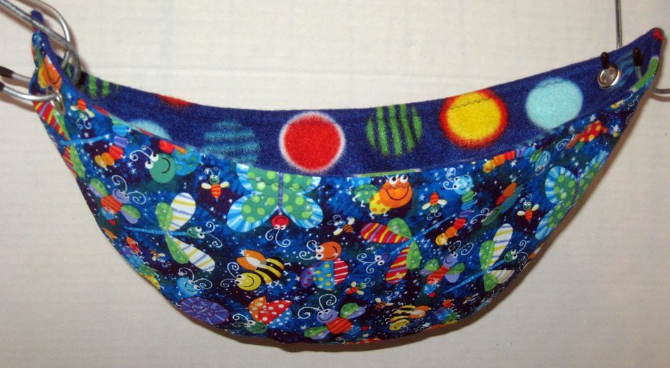Custom Reversible Peapod/ Stork bundle Hammock Hamster Rat Sugar Glider etc