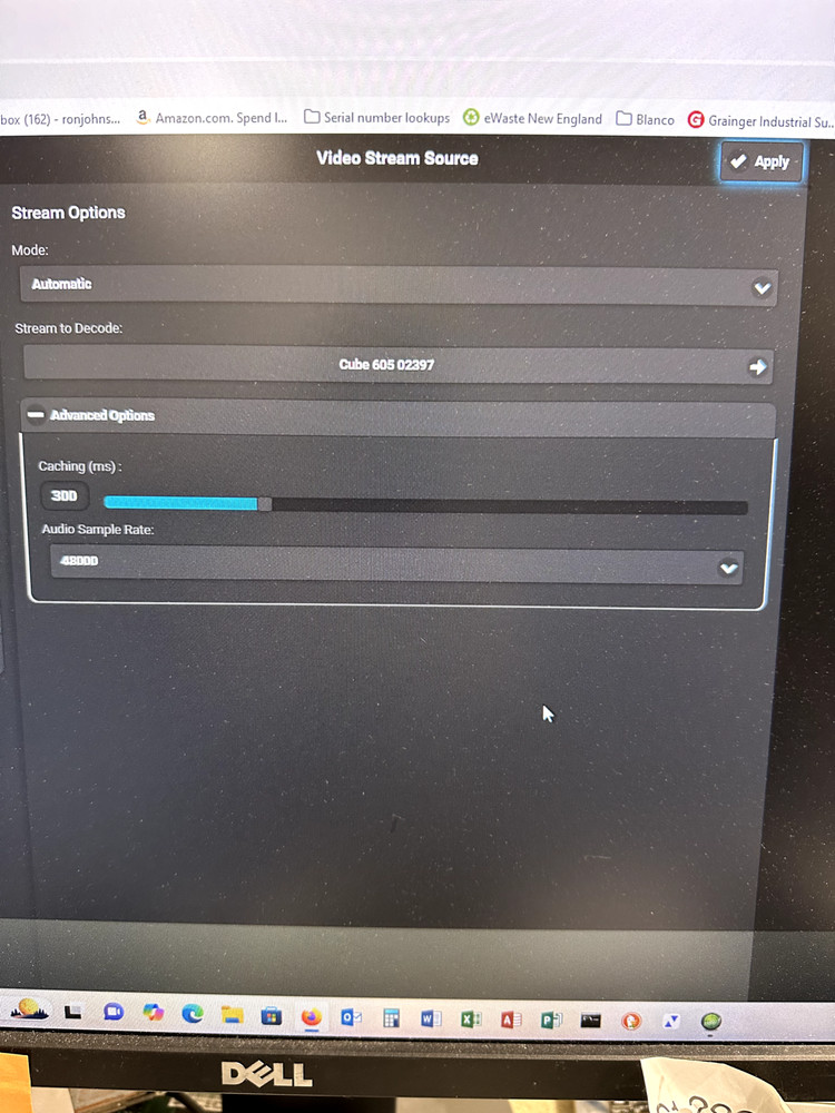Teradek Cube 605 AVC SDI/HDMI GbE Encoder TX