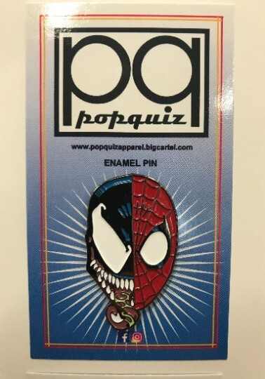 Venom Spider-man Soft Enamel Pin