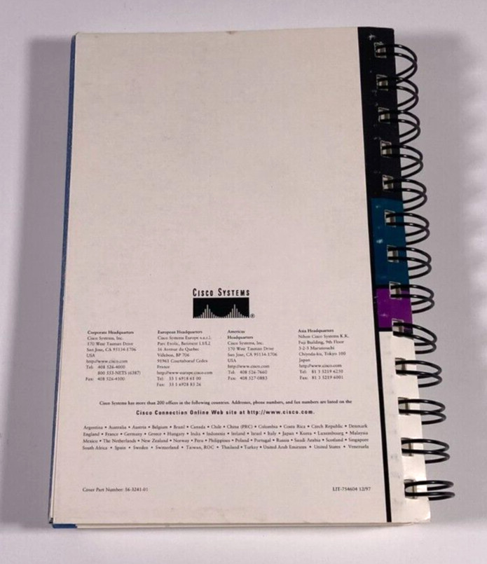 Vintage Cisco Systems Quick Reference Product Guide - 1993-1998