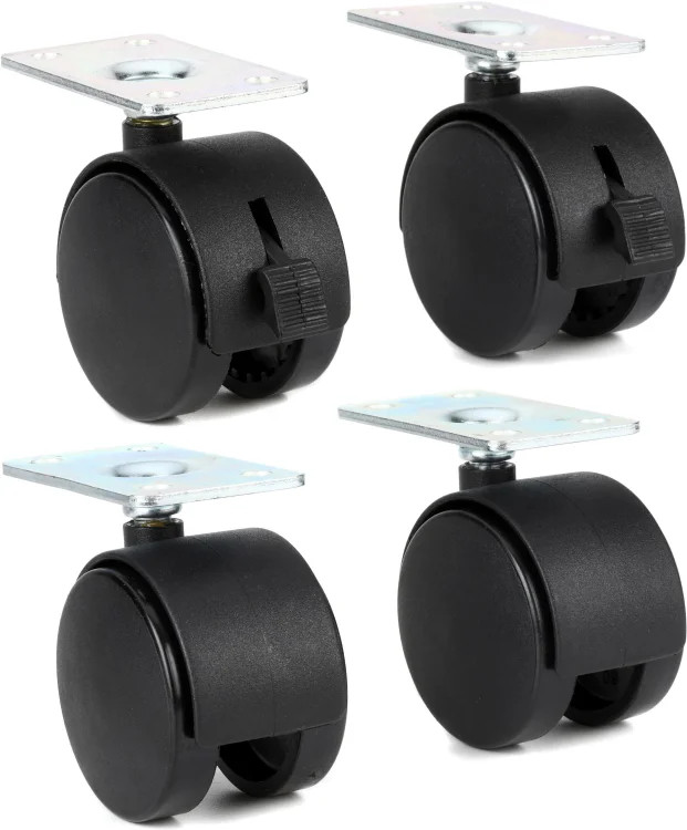 Middle Atlantic Products RKW Caster Kit - 4 Pack