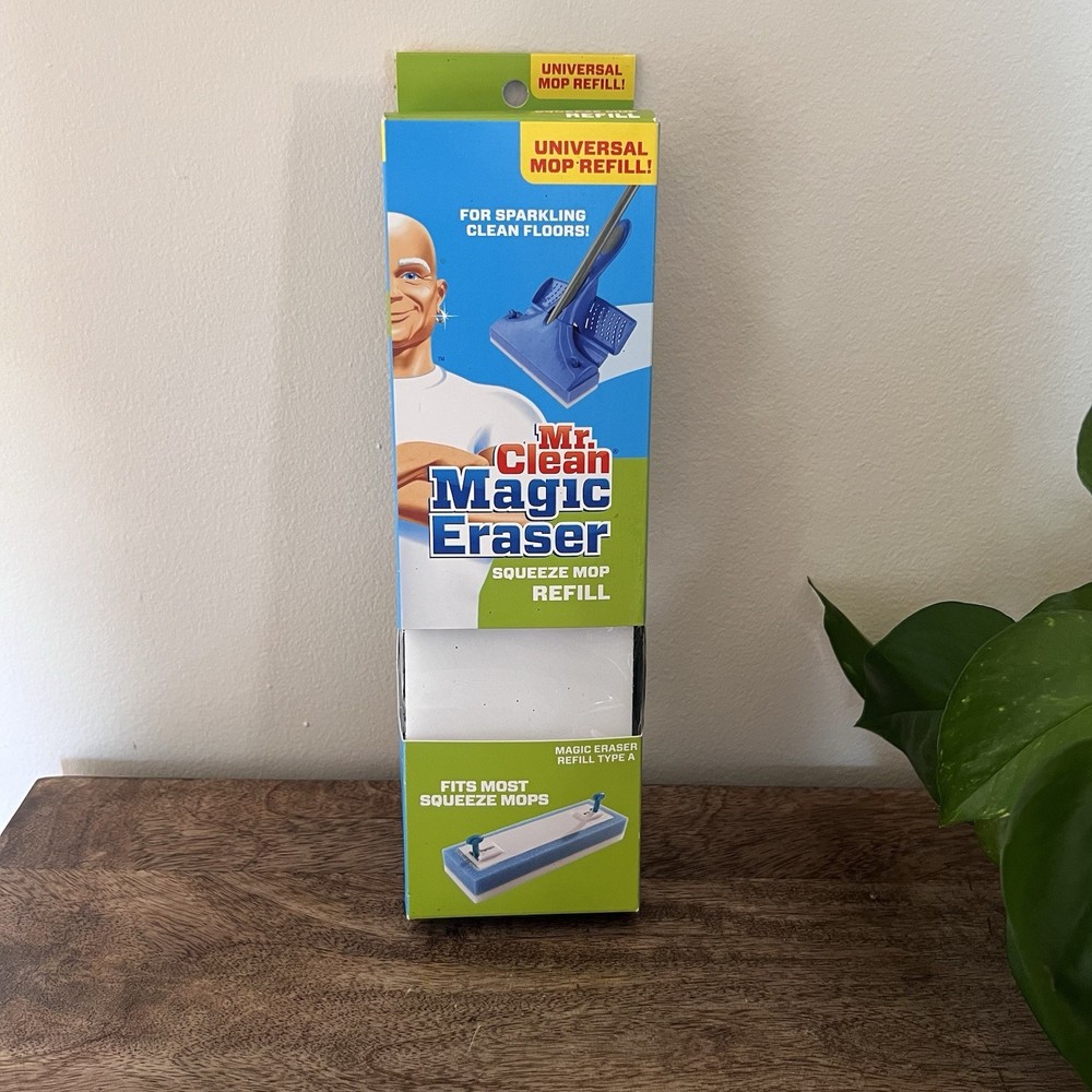 Mr Clean Magic Eraser Universal Mop Refill Type A Fits Most Squeeze Mops 2017