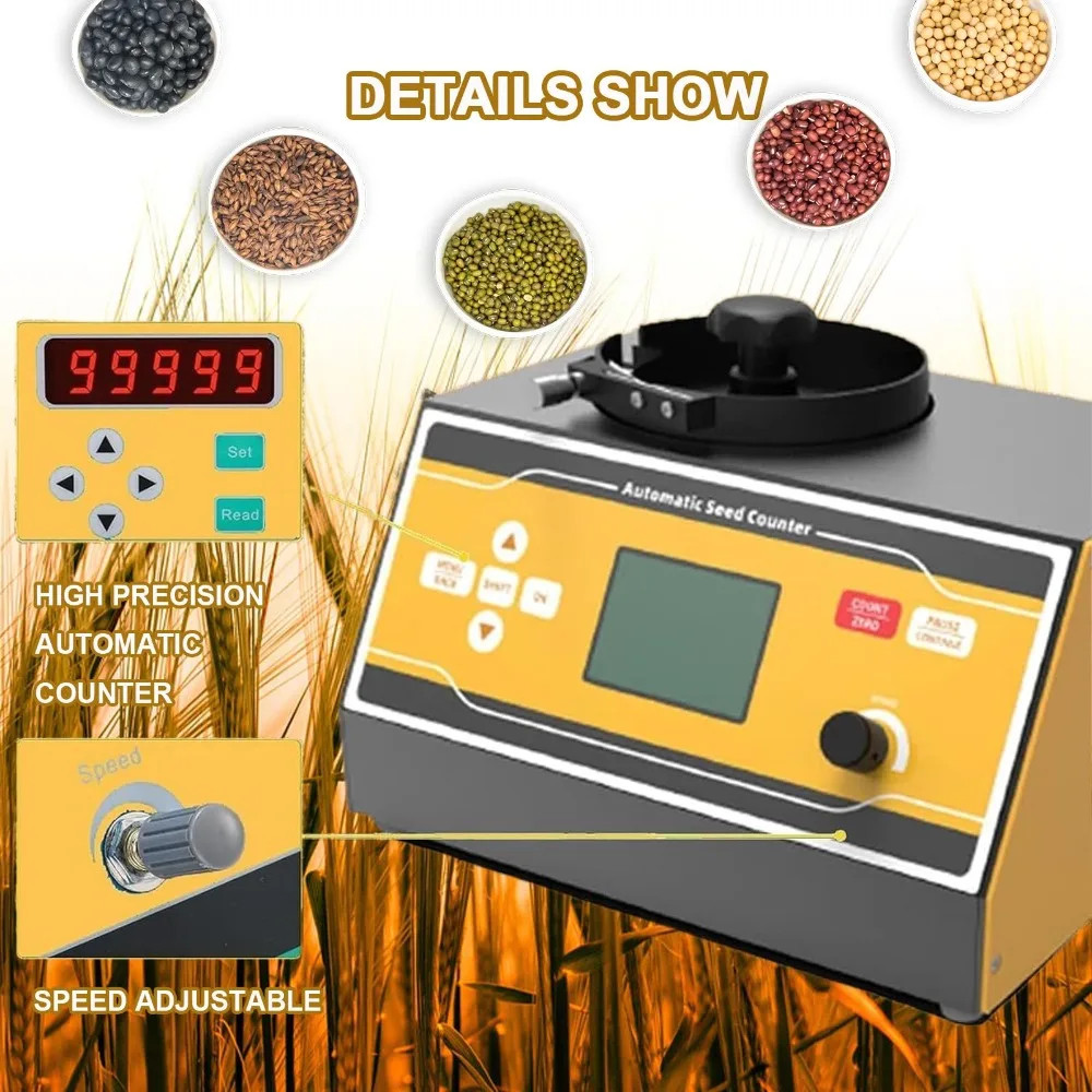 Grain Seed Counter Machine Vacuum Digital Counting Machine for Rice Seeds
