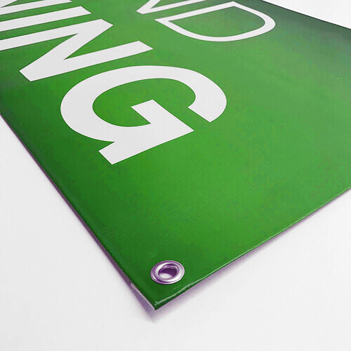 4' x 8' Custom Premium Vinyl Banner 13oz Full Color - Free Basic Design Include