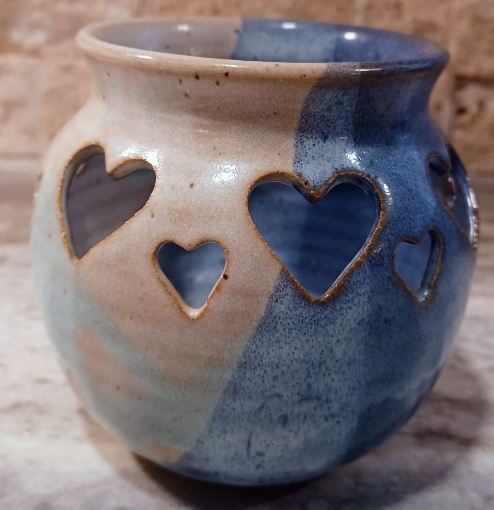 Cunningham Pottery Candle Holder 3 5/8"