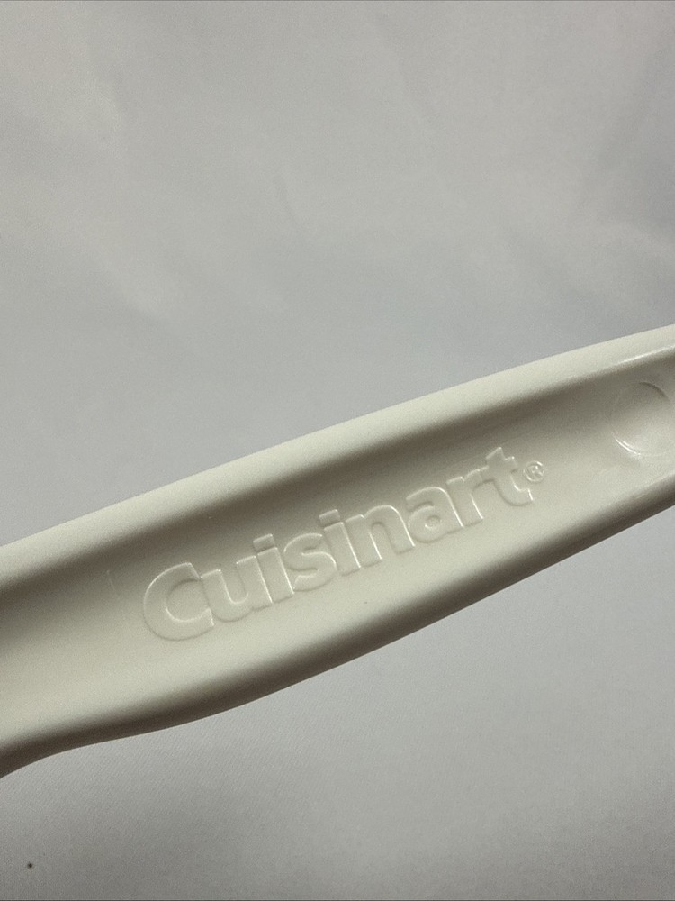 Cuisinart Scraper Spatula DLC-650 White Plastic 10" for the Food Processor