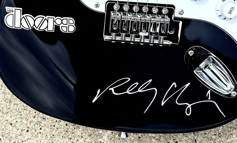 THE DOORS Robby Krieger SIGNED Guitar PSA/DNA COA