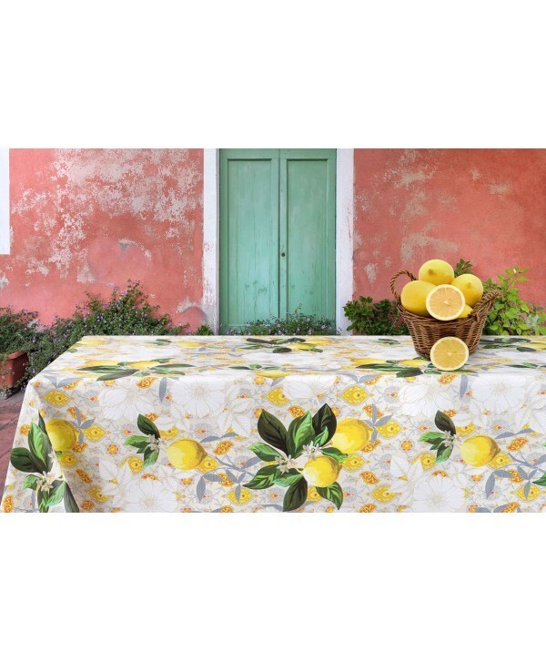 Rectangular Stainproof Plastic Tablecloth, Modern PVC Table Cover