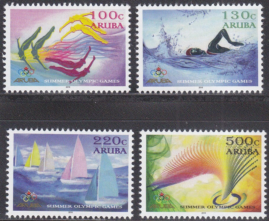 Arubu Issue 2016 (881-884) Olympics