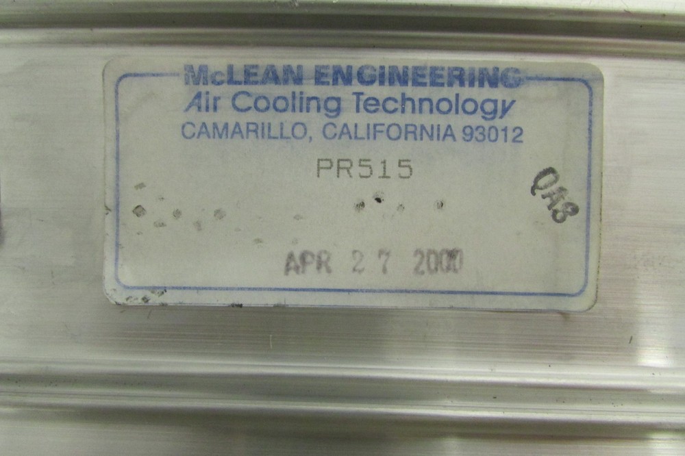 McLEAN Engineering Blower Cooling Fan PR515