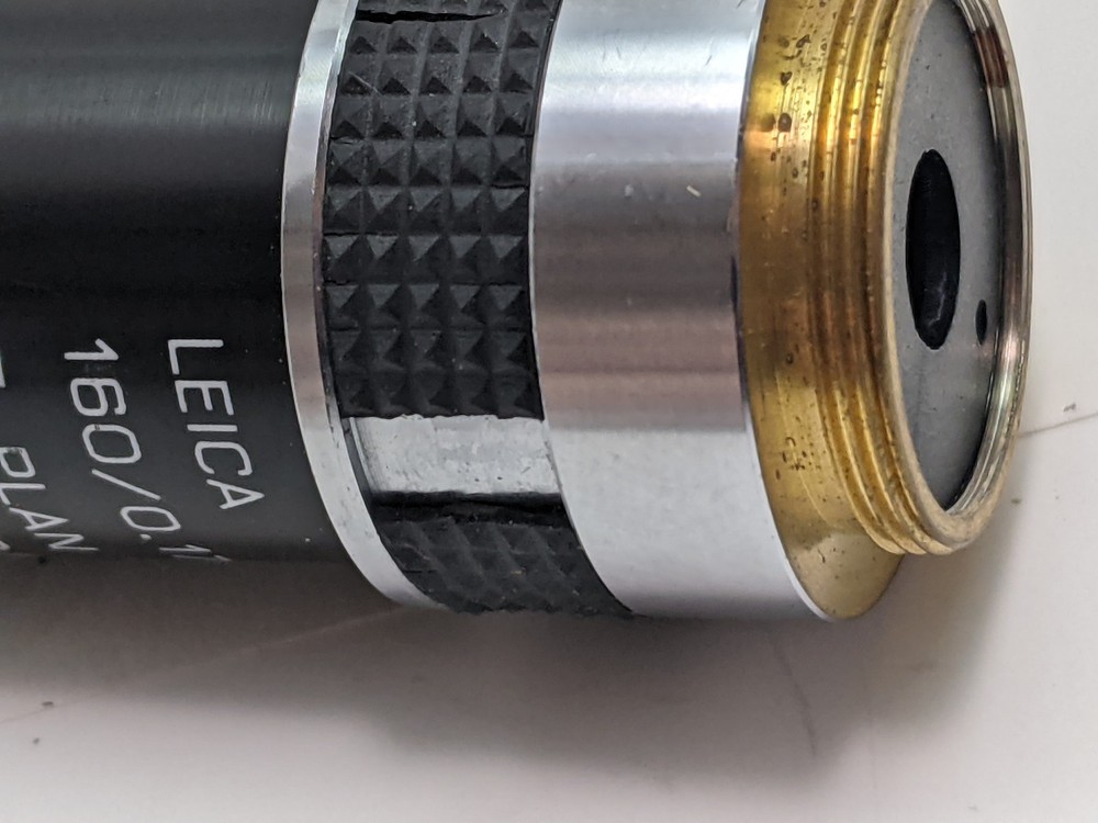 LEICA E2 PLAN 40x/0.65 Microscope Objective 160/0.17 RMS