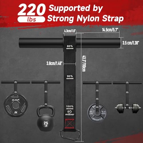 Wrist Roller Forearm Trainer, Adjustable Strap Forearm Blaster for Grip Black