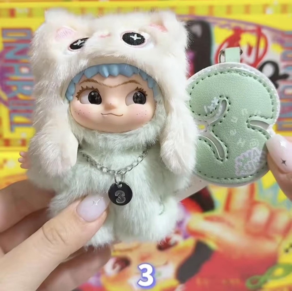WAKUKU On a Roll Plush Keychain Blind Box – #3 (Confirmed)