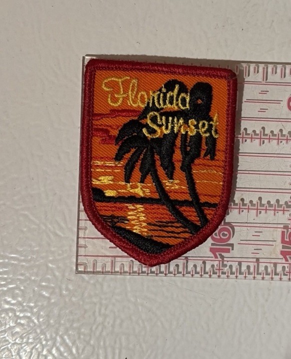 Florida Sunset Patch 3” X 2”
