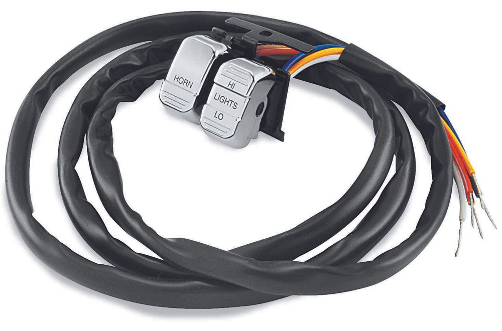 Twin Power Dimmer/Horn Switch - Chrome - 25873DA