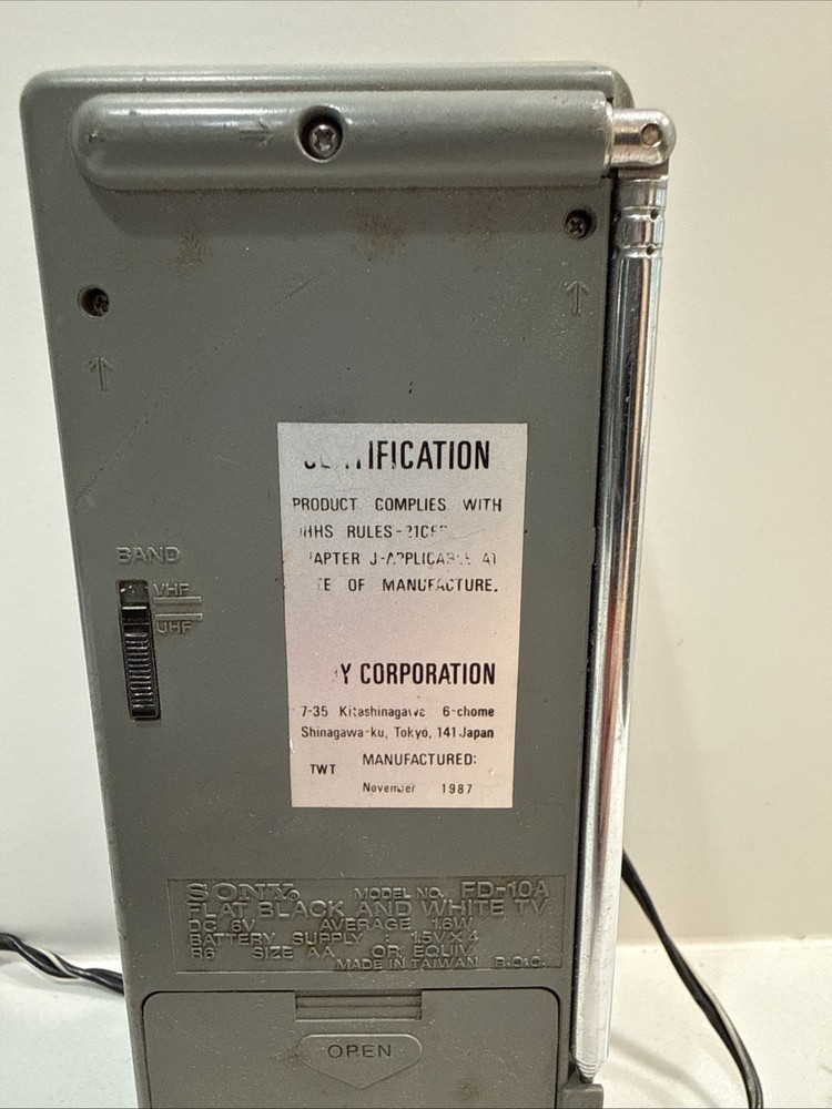 Sony Watchman FD-10A