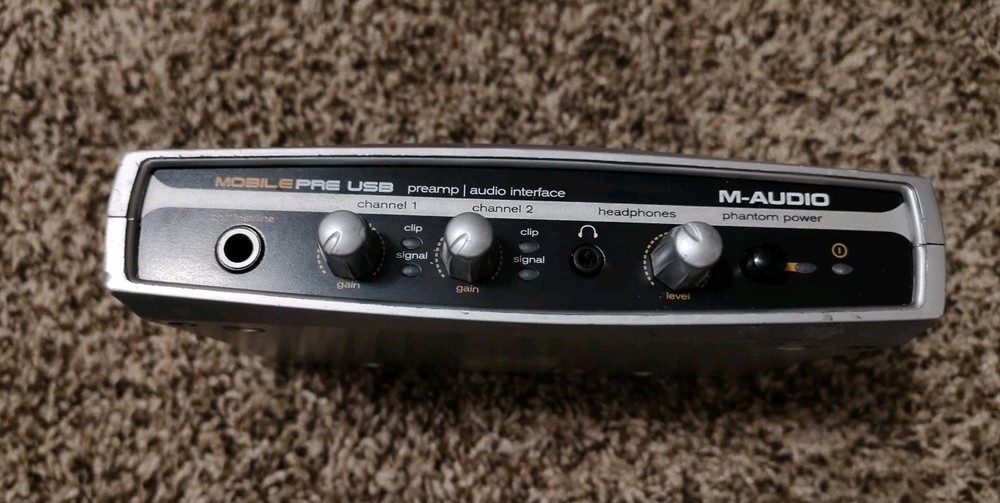 M AUDIO MOBILEPRE USB BUS-POWERED PREAMP (P14016592)