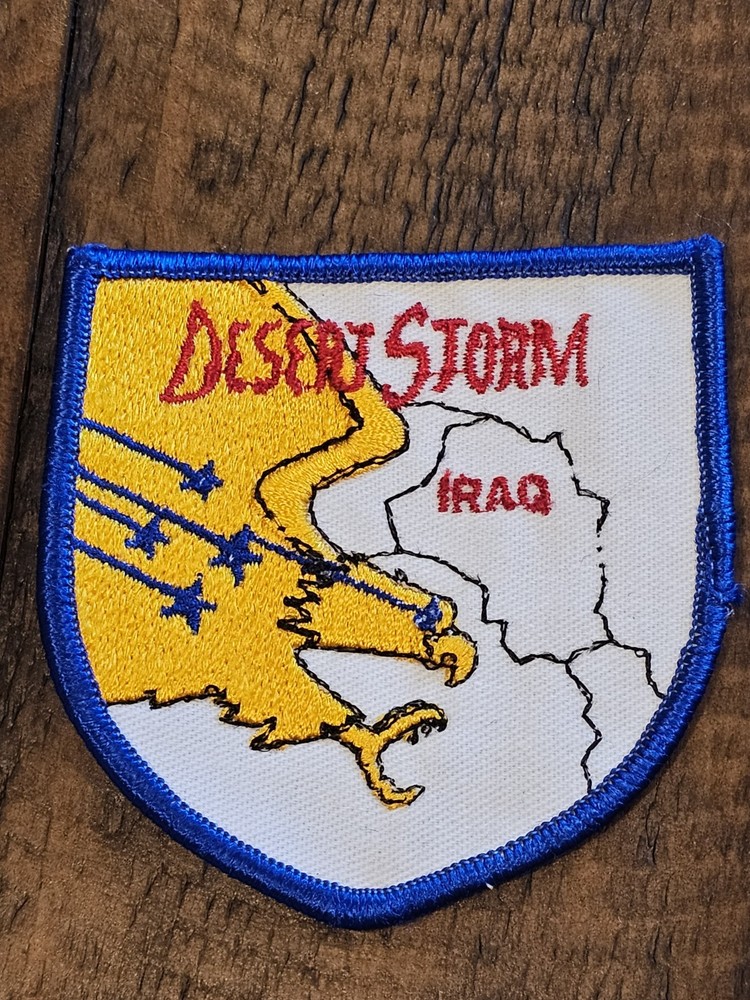 1991 Desert Storm USAF Air Force Army Space Force Service Eagle Patch L@@K!!!