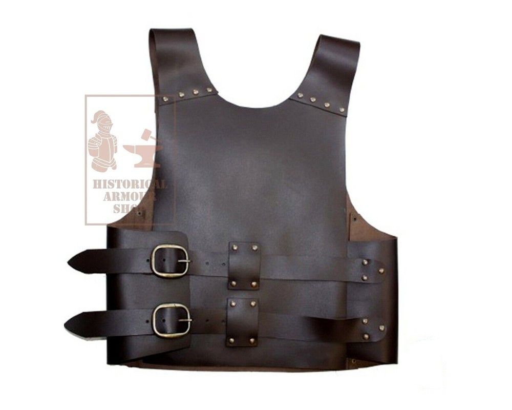 Leather armor Cuirass Medieval squire armor Renaissance LARP Cosplay...
