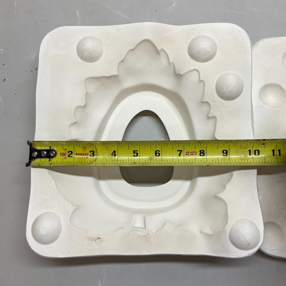 Ceramic Slip Casting Mold Leaf #W-389