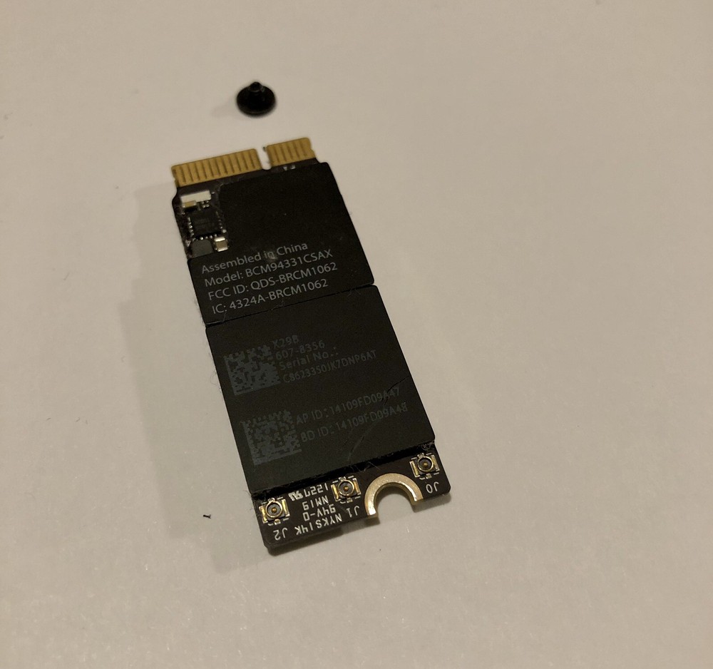 Wireless Network Card for MacBook Pro 2012 Retina